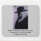 Reb Yeshayale Mousepad Muismat (Voorkant)