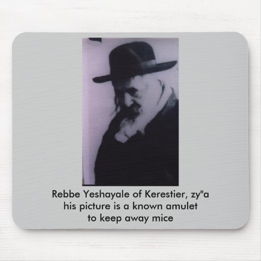 Reb Yeshayale Mousepad Muismat (Voorkant)