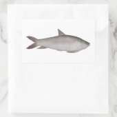 Reba Carp Rechthoekige Sticker (Tas)