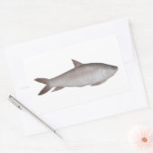 Reba Carp Rechthoekige Sticker (Envelop)