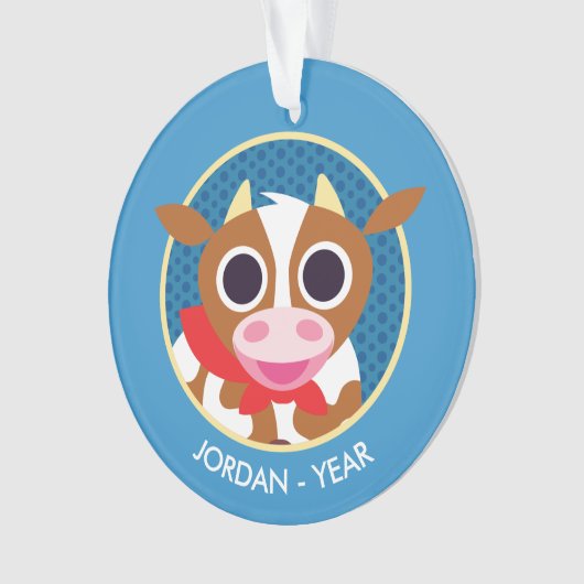 Reba de Koe Ornament (voorkant)