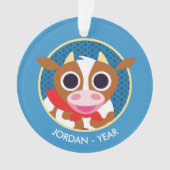 Reba de Koe Ornament (voorkant)