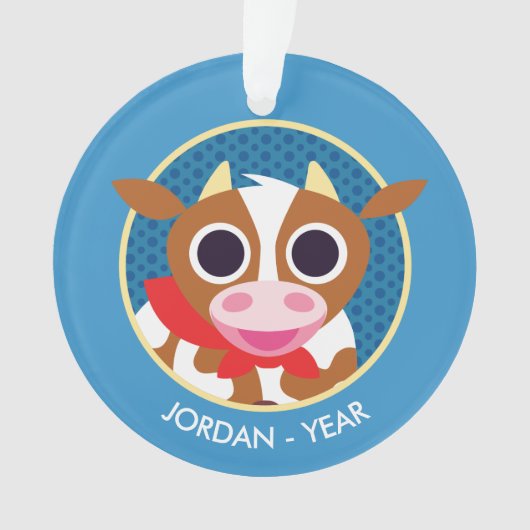 Reba de Koe Ornament (voorkant)