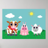 Reba, Leary en Lulu tijdens het overdag Poster (Voorkant)