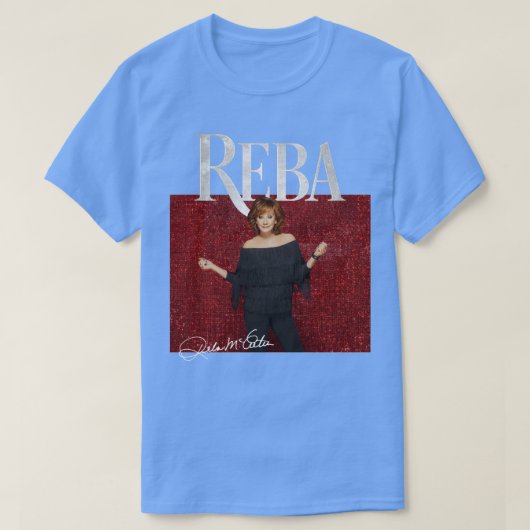 Reba Live in concert 2022 met handtekening T-shirt (Design voorkant)