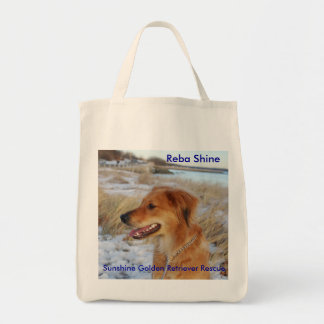 REBA SHINE Tas/Shop Bag - Sunshine Goldens Tote Bag