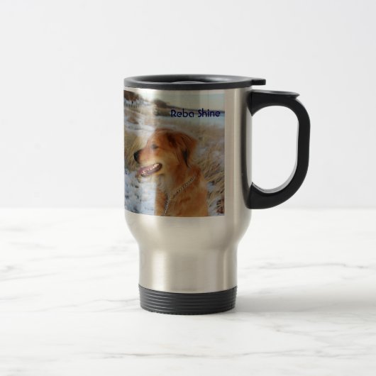 Reba Shine Travel Mug - Sunshine Goldens Reisbeker (Rechts)