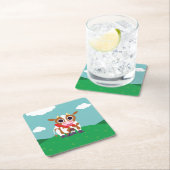 Reba the Cow Kartonnen Onderzetters (Insitu)