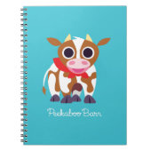 Reba the Cow Notitieboek (Voorkant)