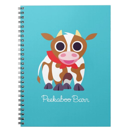 Reba the Cow Notitieboek (Voorkant)