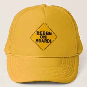 Rebbe aan boord trucker pet