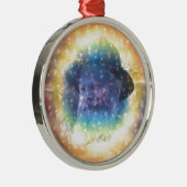 Rebbe Metalen Ornament (Rechts)