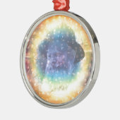 Rebbe Metalen Ornament (Links)