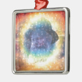 Rebbe Metalen Ornament (Links)
