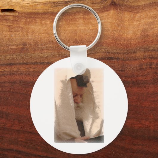 Rebbe's Davenen Sleutelhanger (Voorkant)