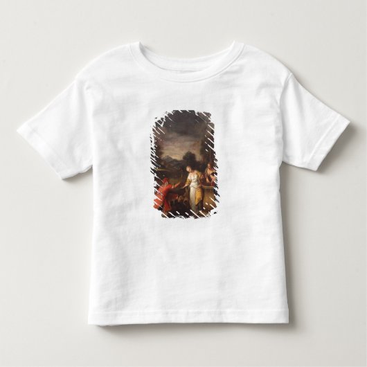 Rebecca bij de Well Kinder Shirts (Voorkant)