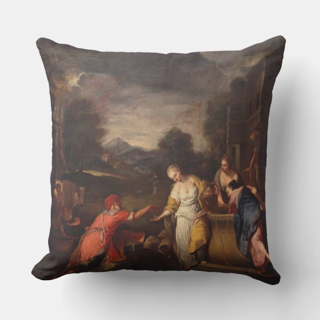 Rebecca bij de Well Kussen (Voorkant)