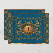 Rebecca Carlton Victoriaans Briefkaart (Voorkant / Achterkant)