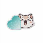 Rebecca Cat Sticker (Voorkant)