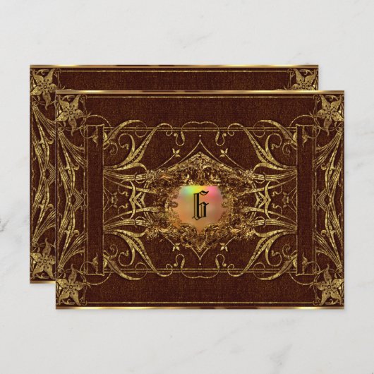 Rebecca Corgi Victoriaans Briefkaart (Voorkant / Achterkant)