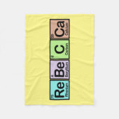 Rebecca gemaakt van Elements Fleece Deken (Voorkant)