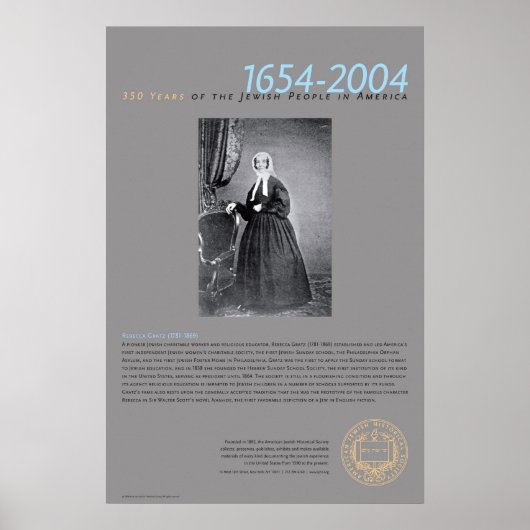 Rebecca Gratz (1781-1869) Poster (Voorkant)