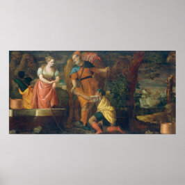 Rebecca in het Well - Veronese Fine Art Poster