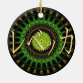 Rebecca (Katakana) bediende Keramisch Ornament (Achterkant)