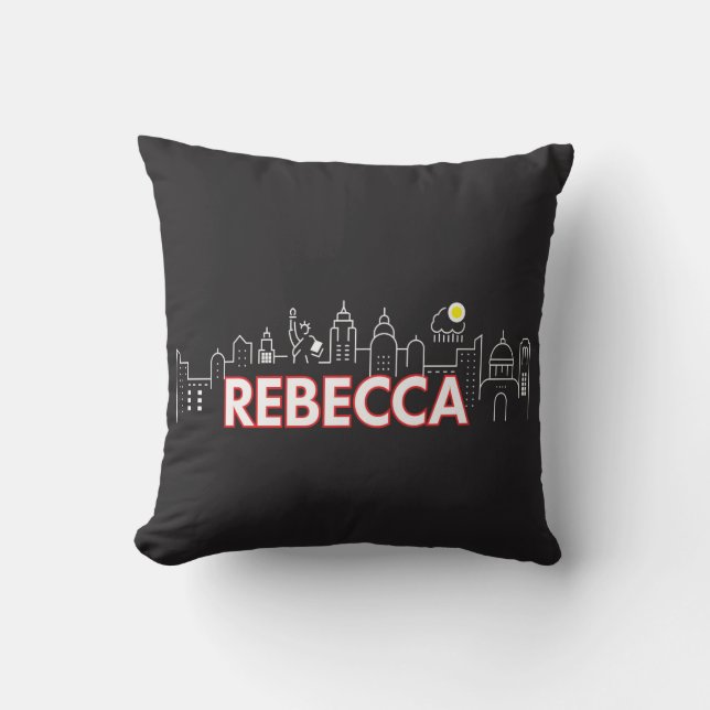 Rebecca pillow kussen (Voorkant)