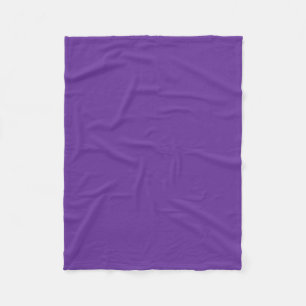Rebecca Purple Fleece Deken