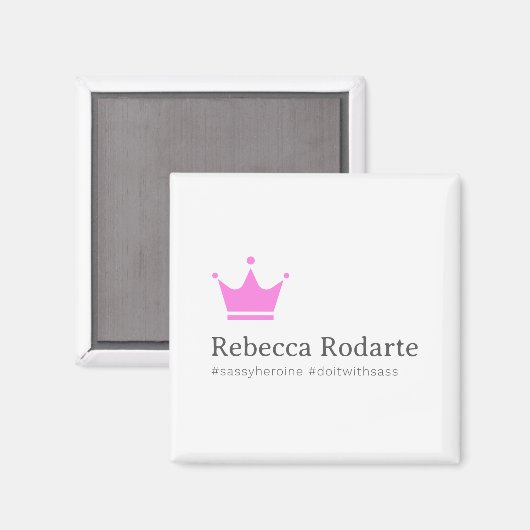 Rebecca Rodarte Magnet (Voorkant / Achterkant)