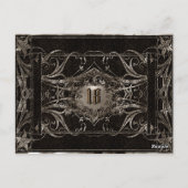 Rebeckae Rosco Victoriaans Briefkaart (Achterkant)