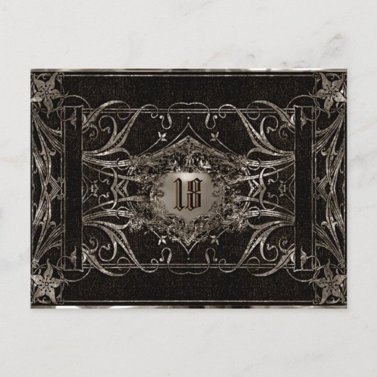 Rebeckae Rosco Victoriaans Briefkaart (Voorkant)