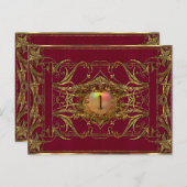 Rebeckae Victoriaans Briefkaart (Voorkant / Achterkant)