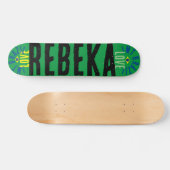 REBEKA 7 3/4" Skateboard Deck (Horizontaal)