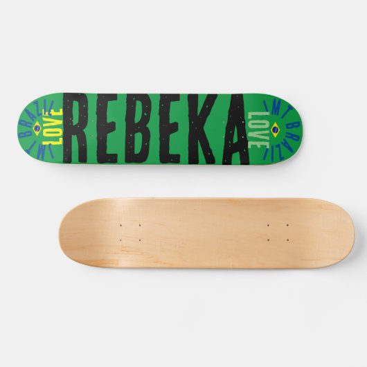 REBEKA 7 3/4" Skateboard Deck (Horizontaal)