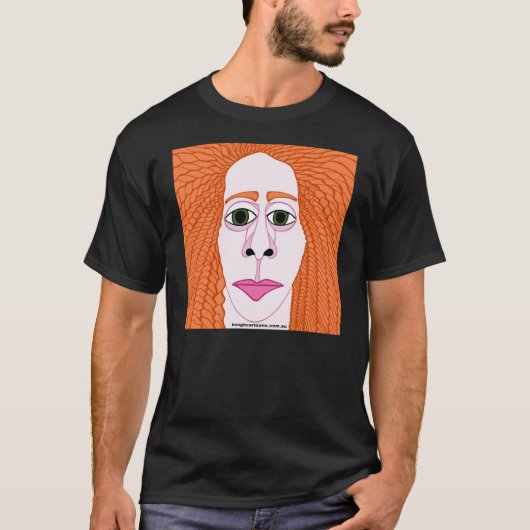 Rebekah Brooks van Bruce Keogh - keoghcartoons T-shirt (Voorkant)
