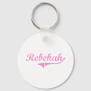 Rebekah Classic Style Name Sleutelhanger