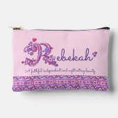 Rebekah naam te beginnen met R meisjes potlood hoe Etui (Voorkant)