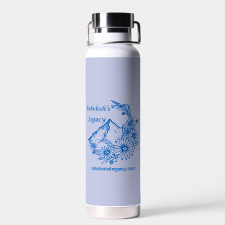 Rebekah's Legacy Logo Koperen Waterfles