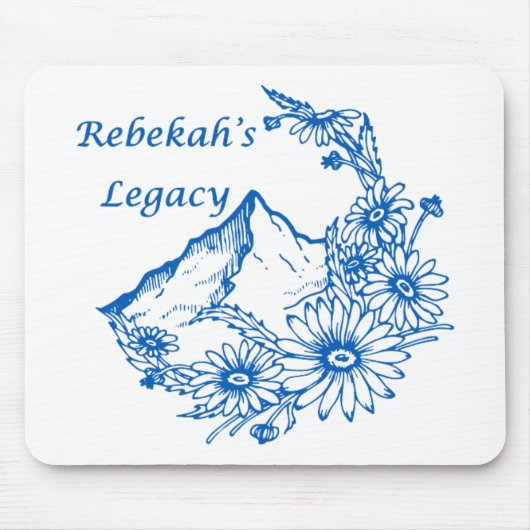 Rebekah's Legacy Logo Mousepad Muismat (Voorkant)