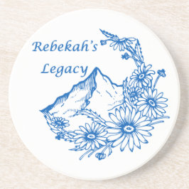 Rebekah's Legacy Zandsteen Onderzetter