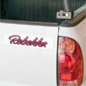 Rebekka roze Aufkleber Sticker (Op Truck)