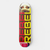 REBEL 8 1/4"Skateboarddek Persoonlijk Skateboard (Voorkant)