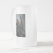Rebel Archer Gebroken Glas Mok – Warrior Spirit St (Voorkant links)