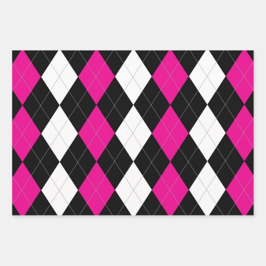 Rebel Argyle Inpakpapier Vel (Voorkant 3)