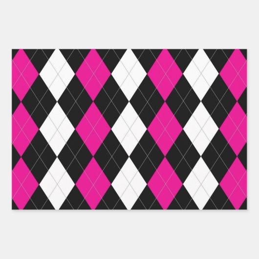 Rebel Argyle Inpakpapier Vel (Voorkant 2)