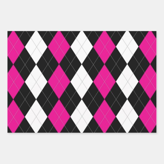 Rebel Argyle Inpakpapier Vel (Voorkant)