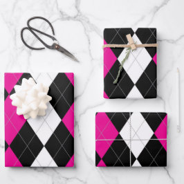 Rebel Argyle Inpakpapier Vel