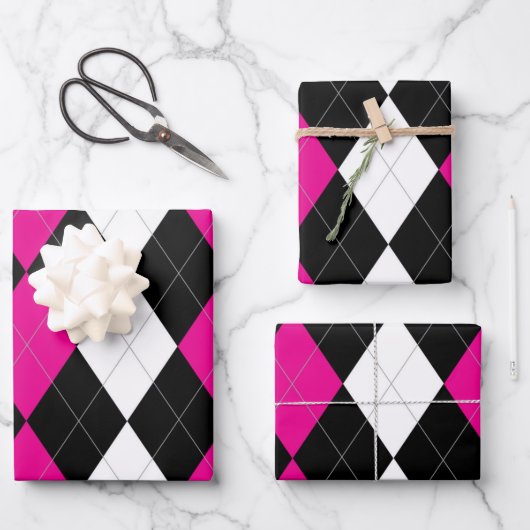 Rebel Argyle Inpakpapier Vel (Voorkant)